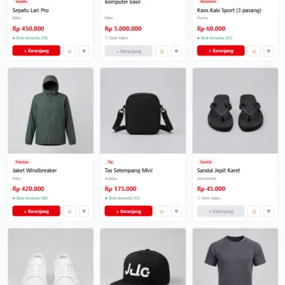Website Toko Online  — foto 8